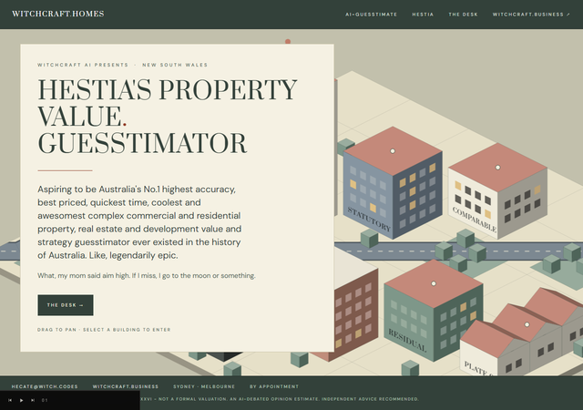 Witchcraft.homes homepage